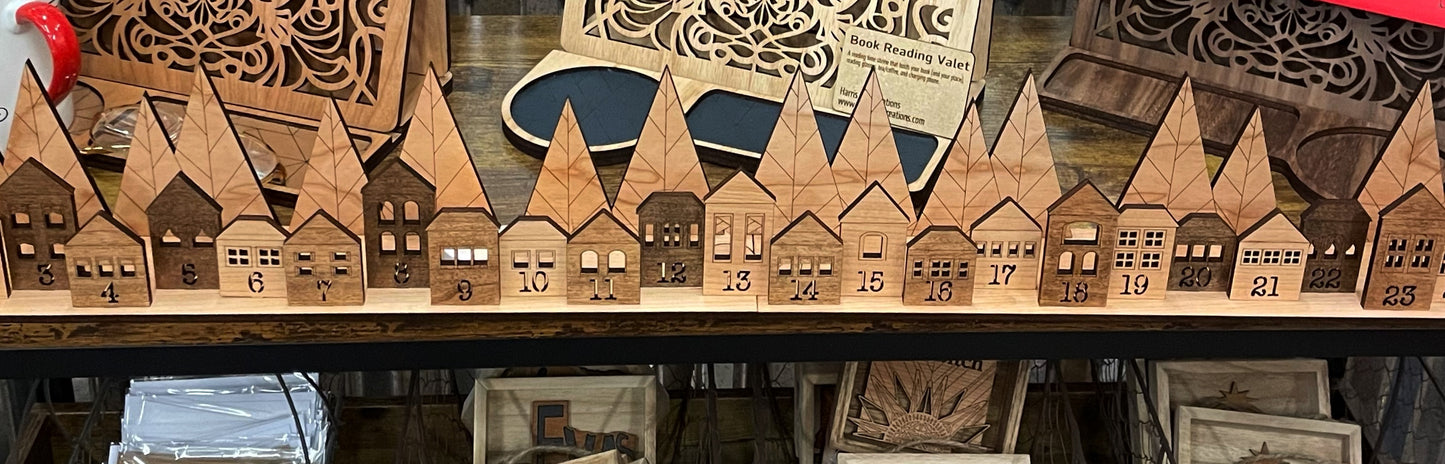 Lighted Village Advent