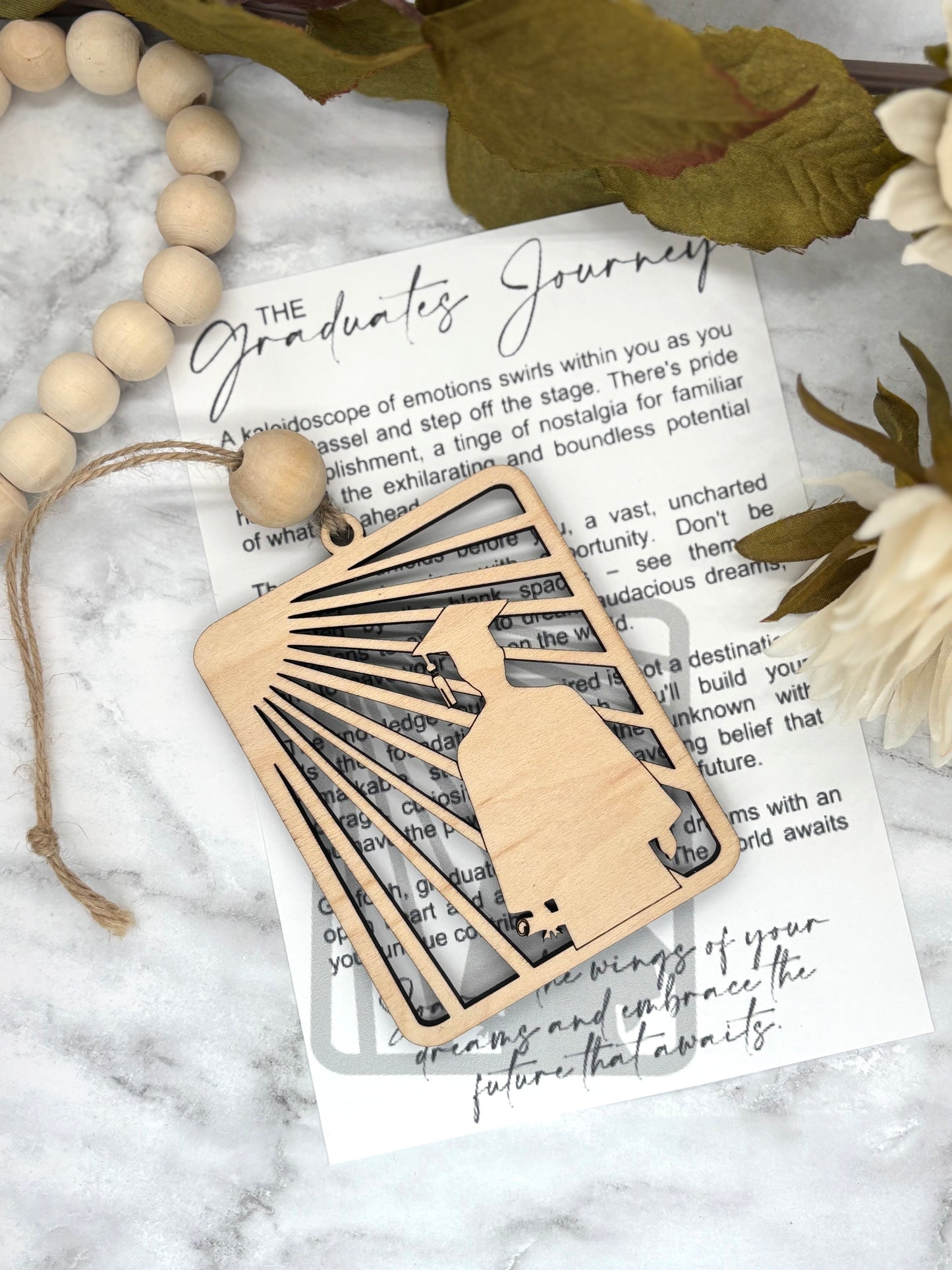 Graduate-The Graduate’s Journey Story Card Charm-Male