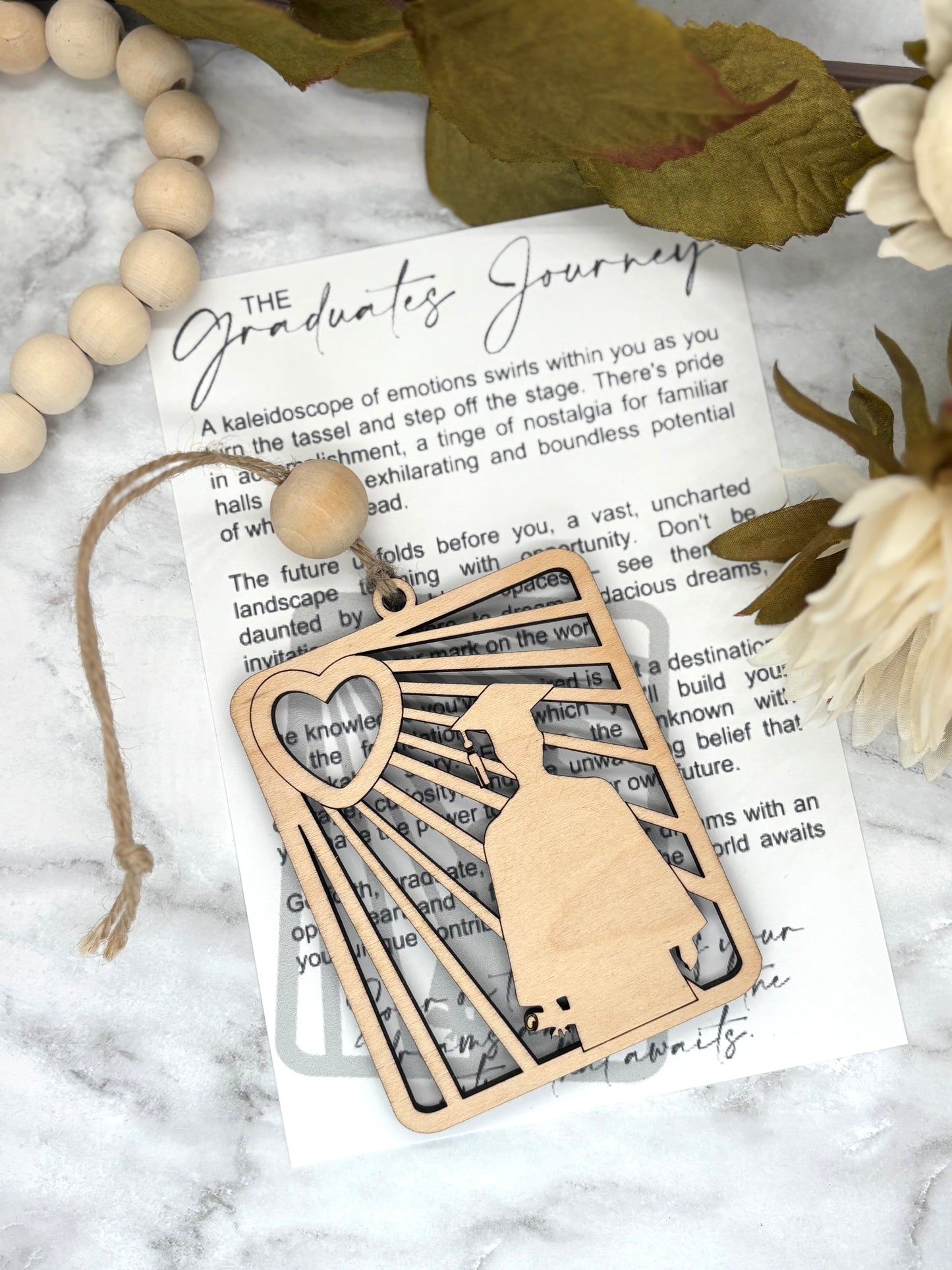 Graduate-The Graduate’s Journey Story Card Charm-Male