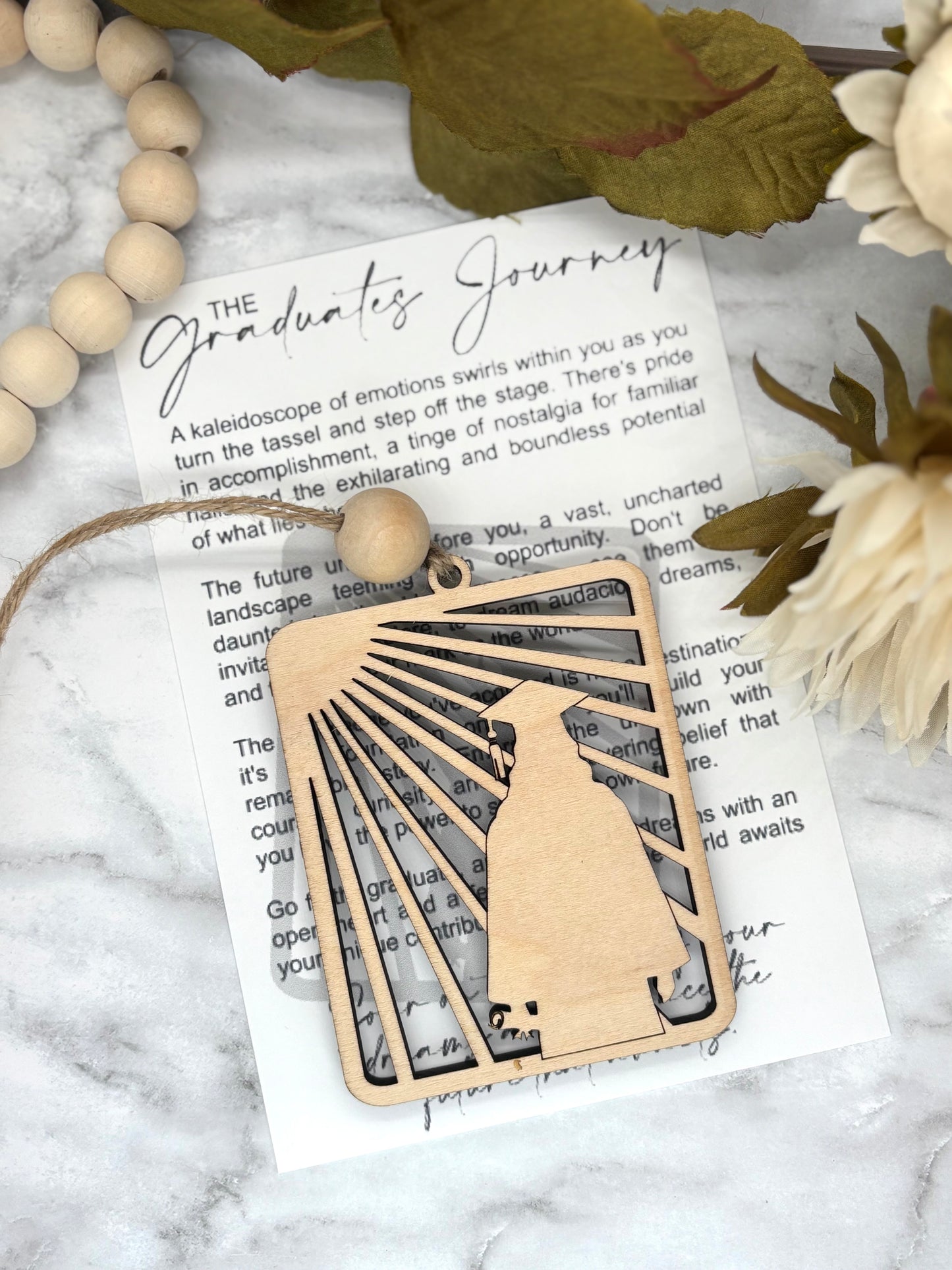 Graduate-The Graduate’s Journey Story Card Charm-Female