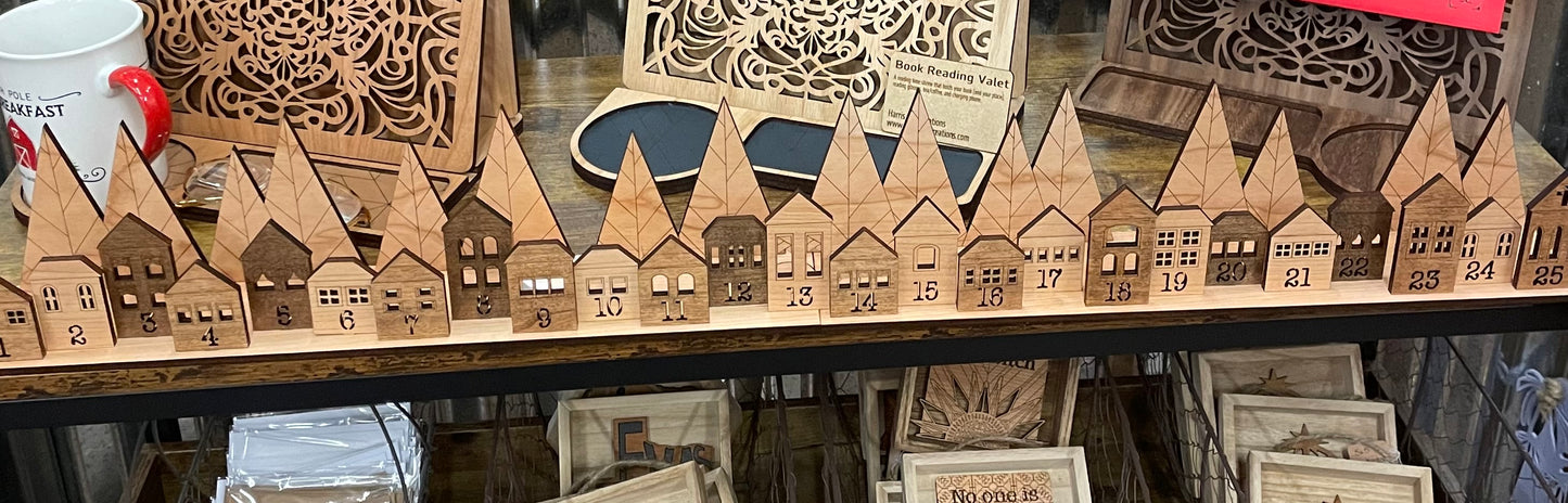 Lighted Village Advent