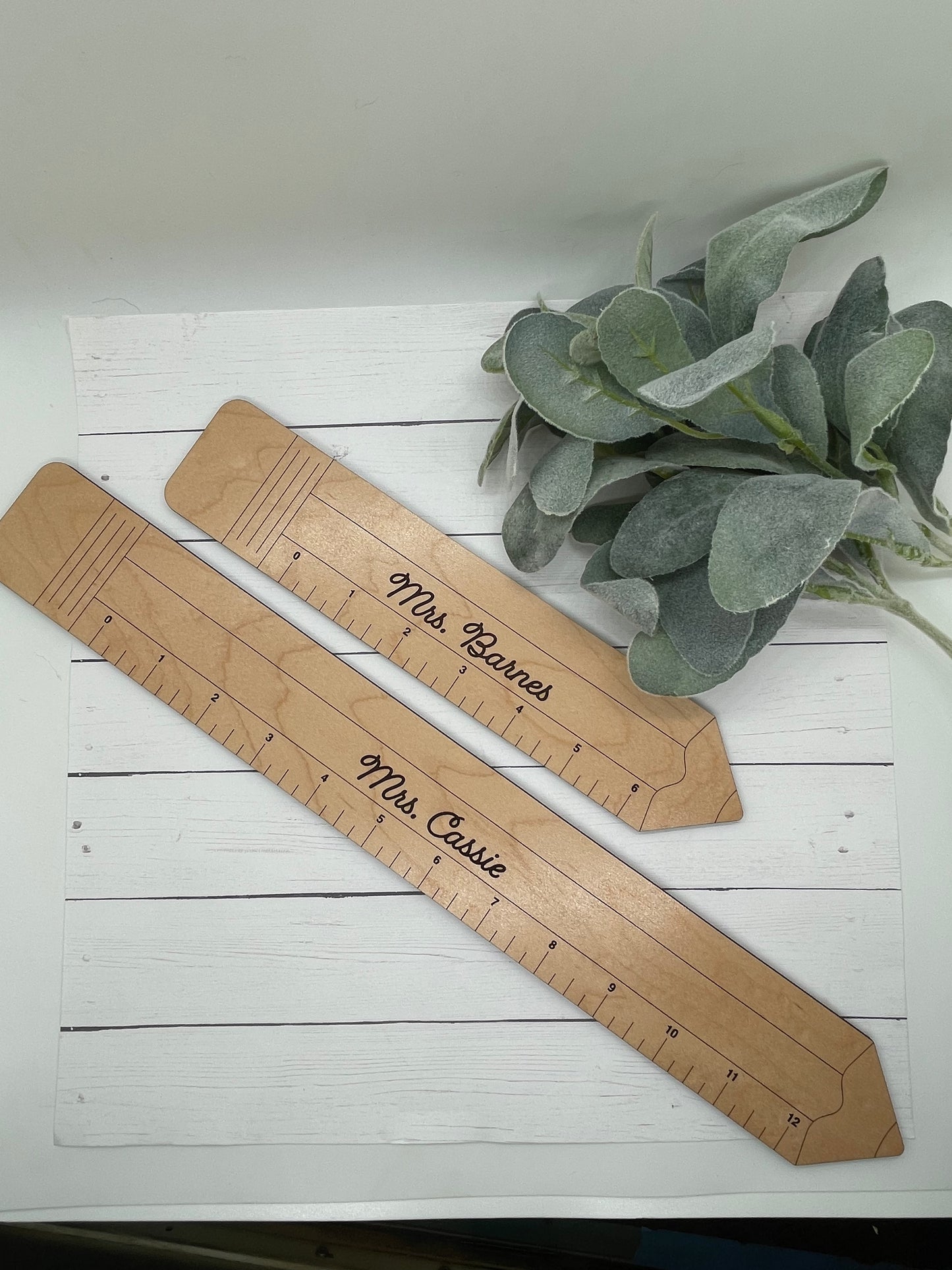 Teacher Appreciation Personalized Ruler