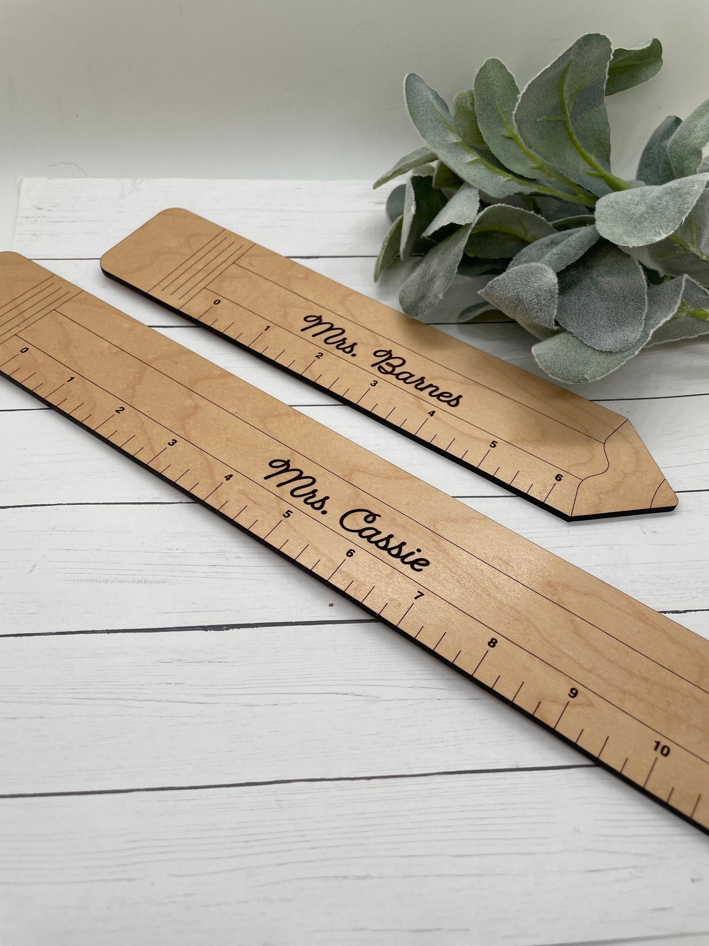 Teacher Appreciation Personalized Ruler