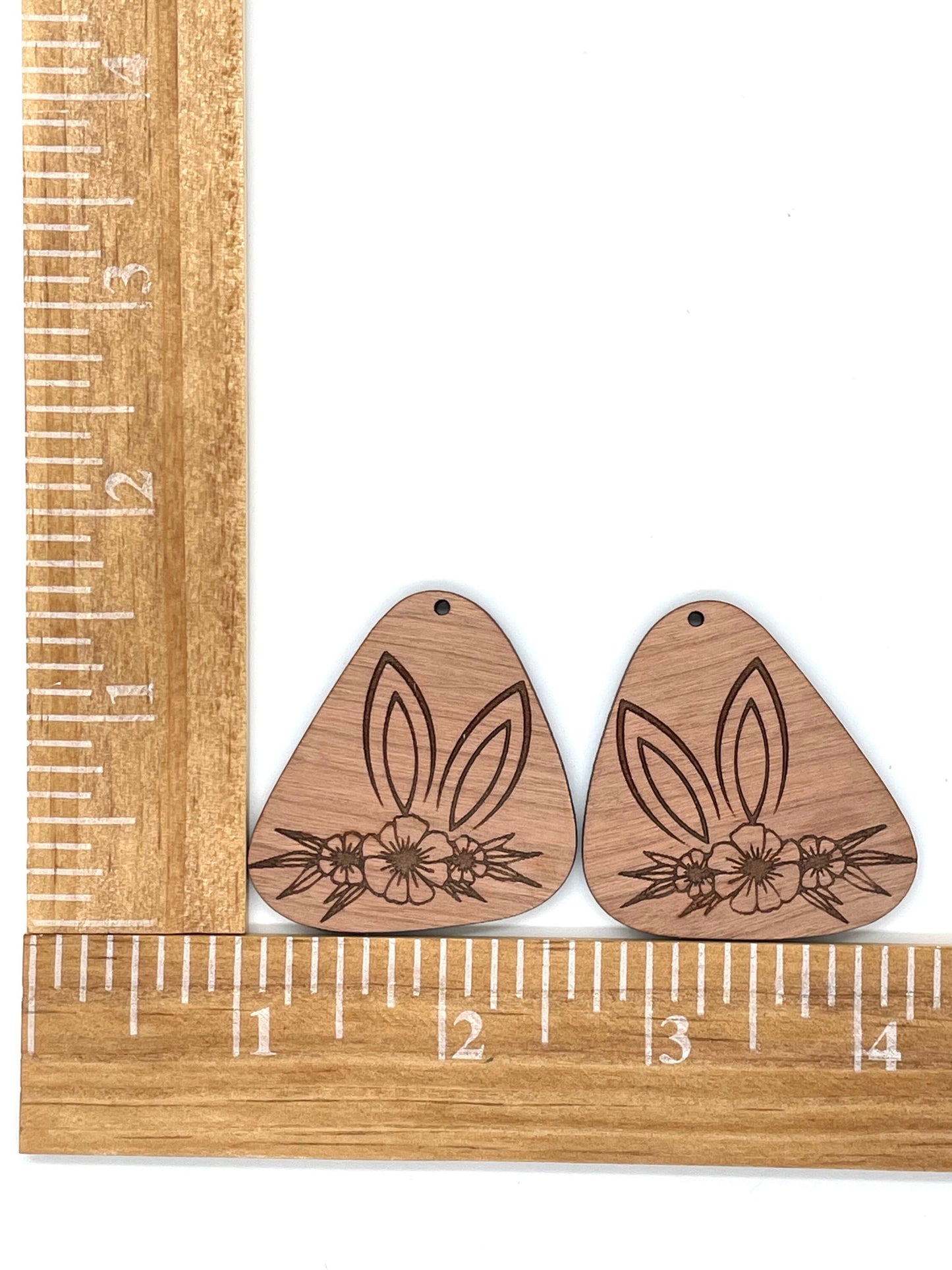 BLANKS - Easter Bunny Ear with Flowers