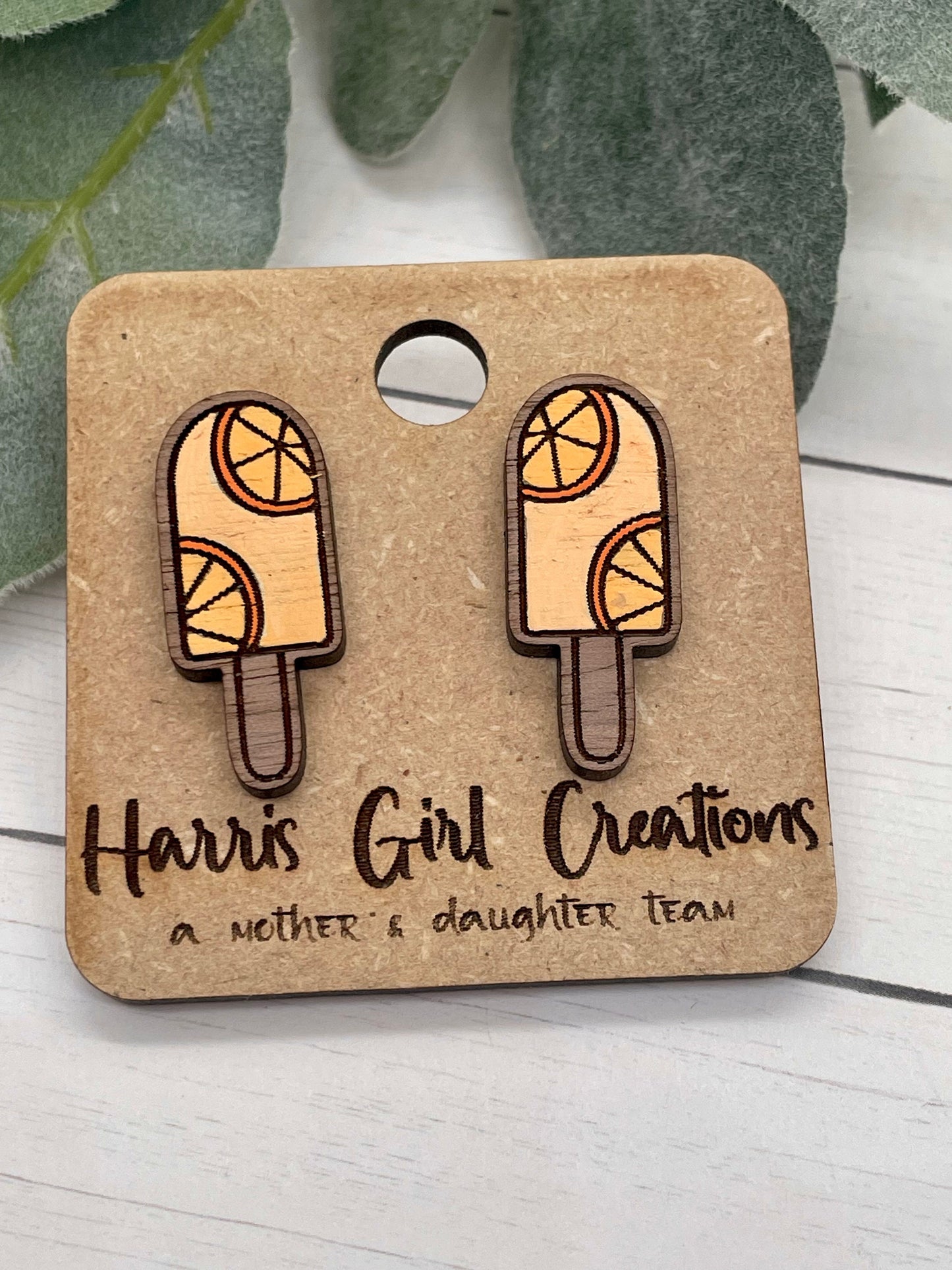 Ice Cream Stud Collection (Hand-painted)