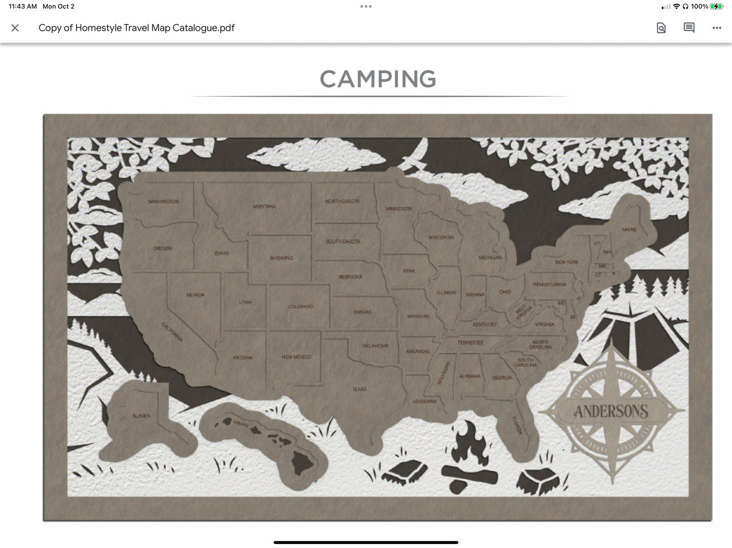 US Travel Map