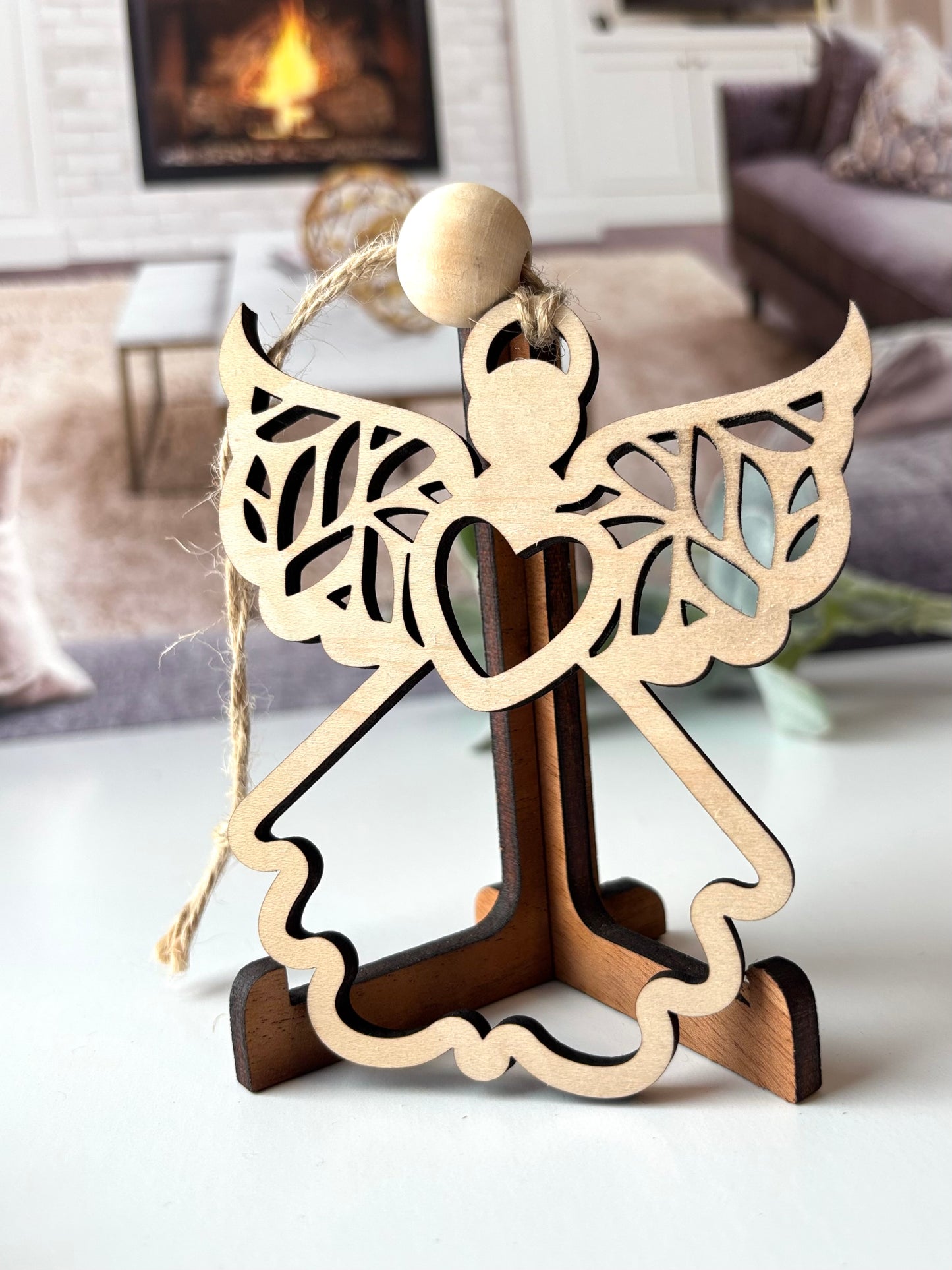 Angel Divine Messenger Story Card Charm-Angel