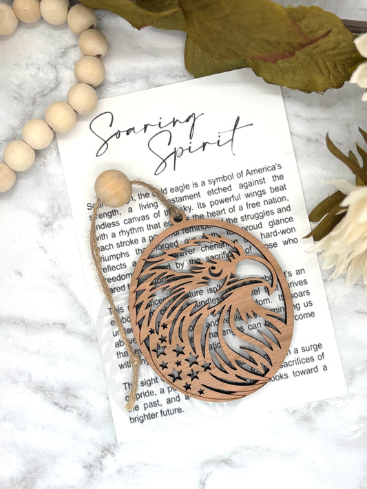 Eagle_Soaring Spirit Story Card Charm-Eagle