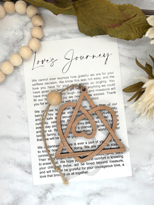 Adoption-Love’s Journey Story Card Charm
