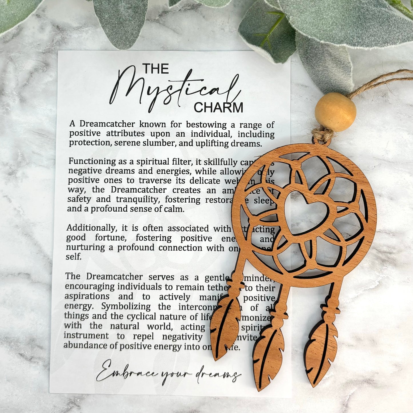 Dream catcher Story Card Ornament/Car Charm/ Bag Charm