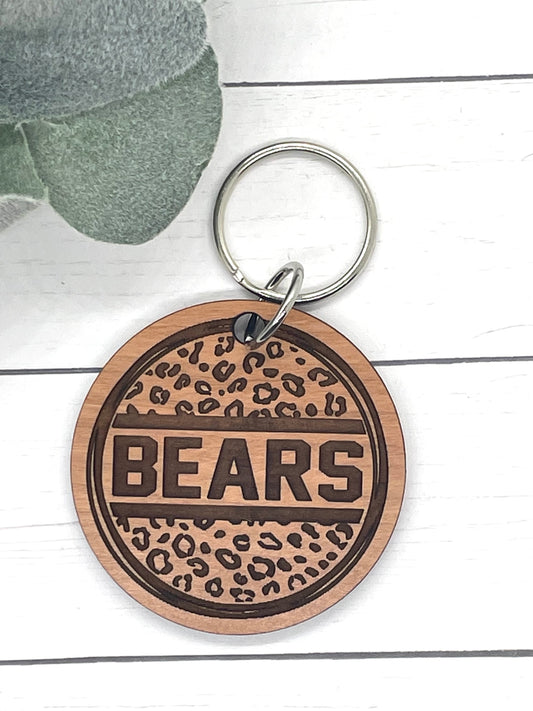 Bears Leopard Keychains