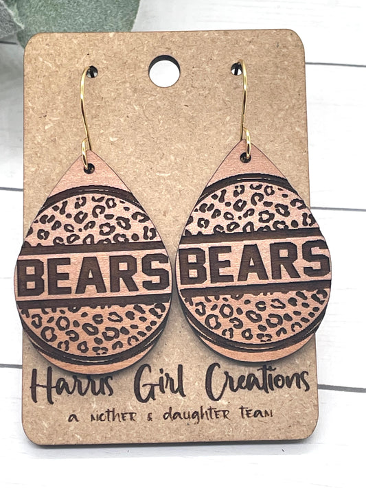 Bears School Spirit Leopard Drops