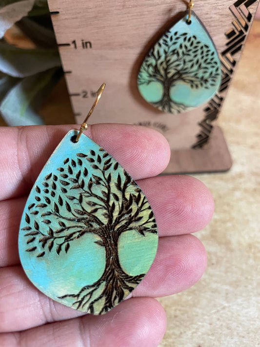 Tree of Life Drop (Hand-painted)