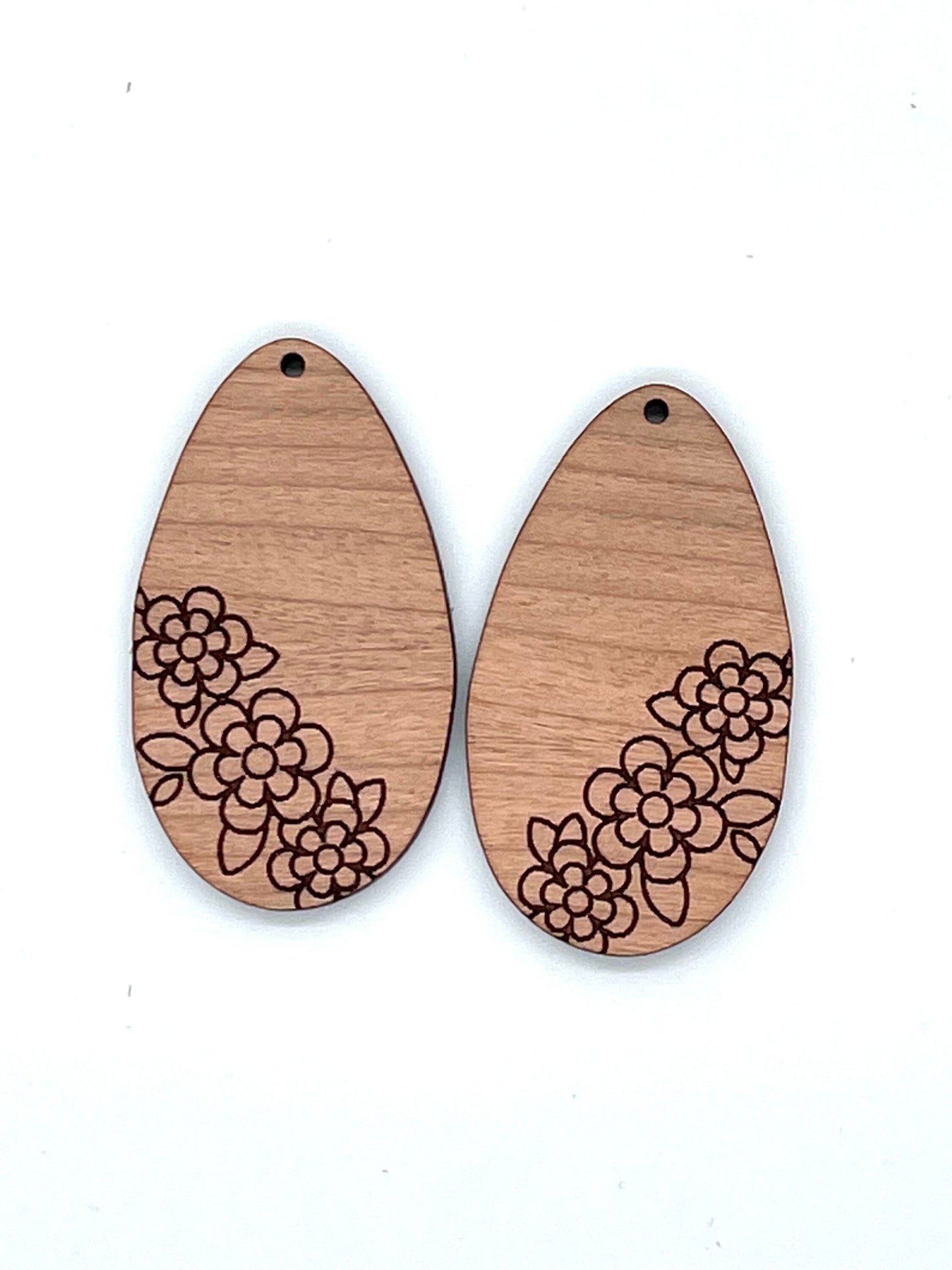 BLANKS - Spring Tri-Flower TearDrop