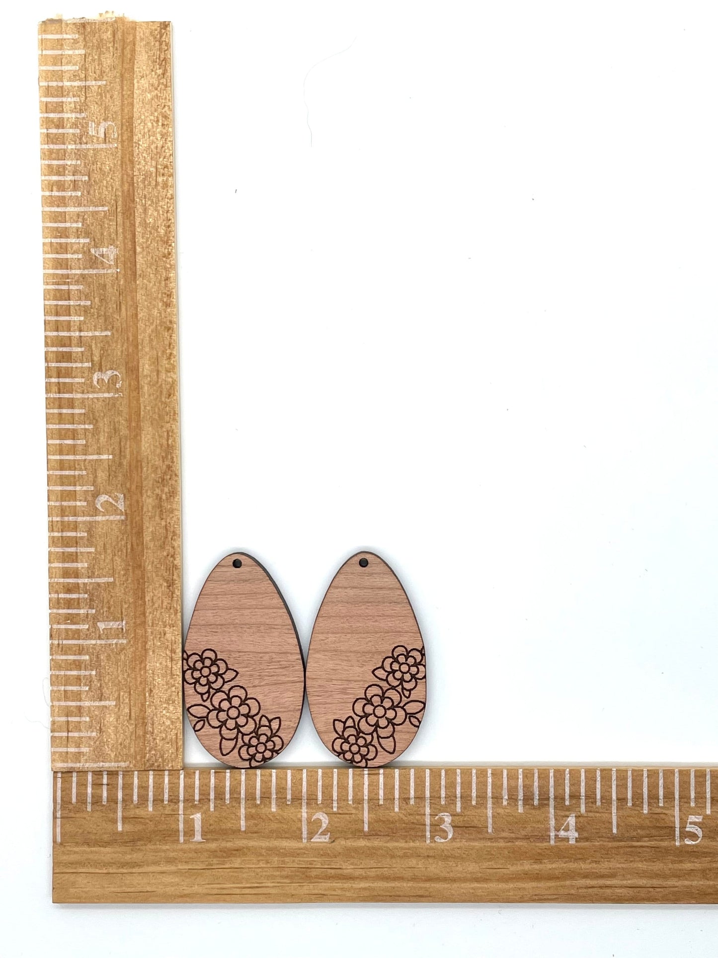 BLANKS - Spring Tri-Flower TearDrop